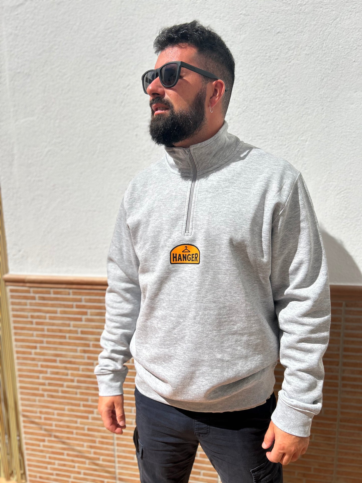 Sudadera hand-zip