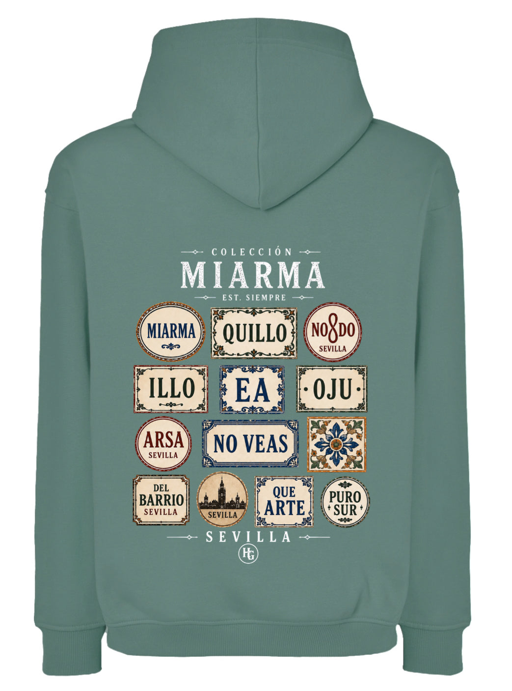 Sudadera capucha oversize miarma