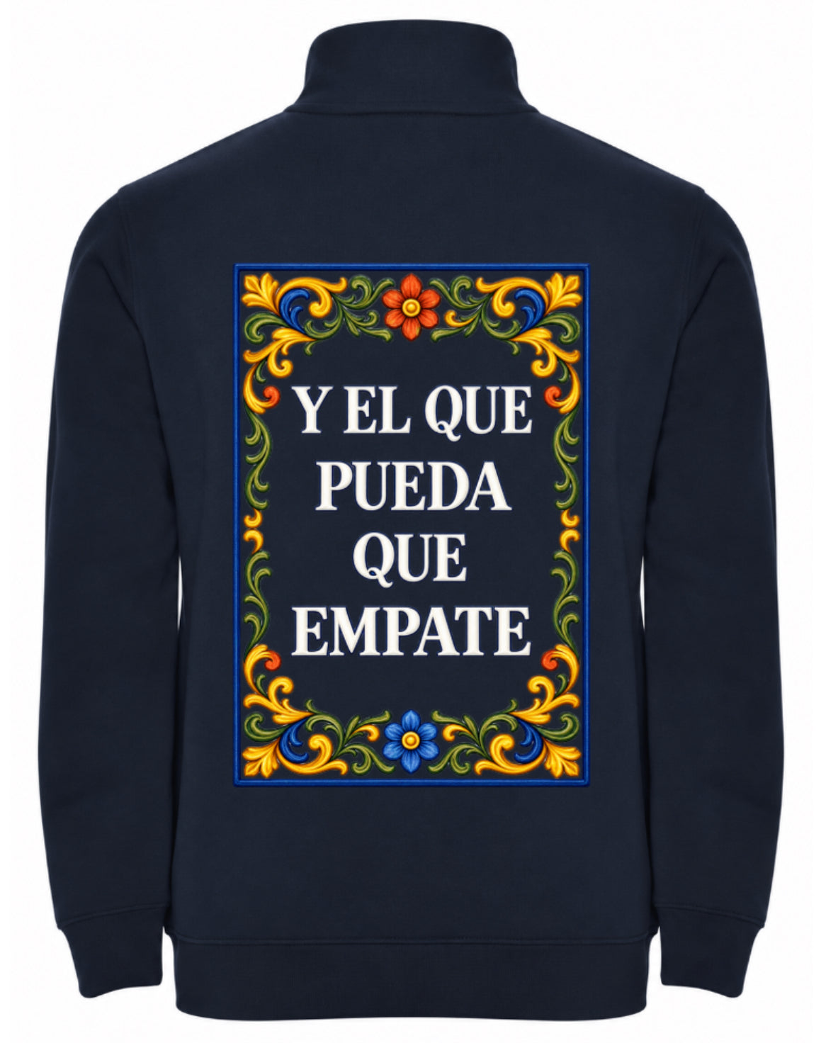 Sudadera media cremallera