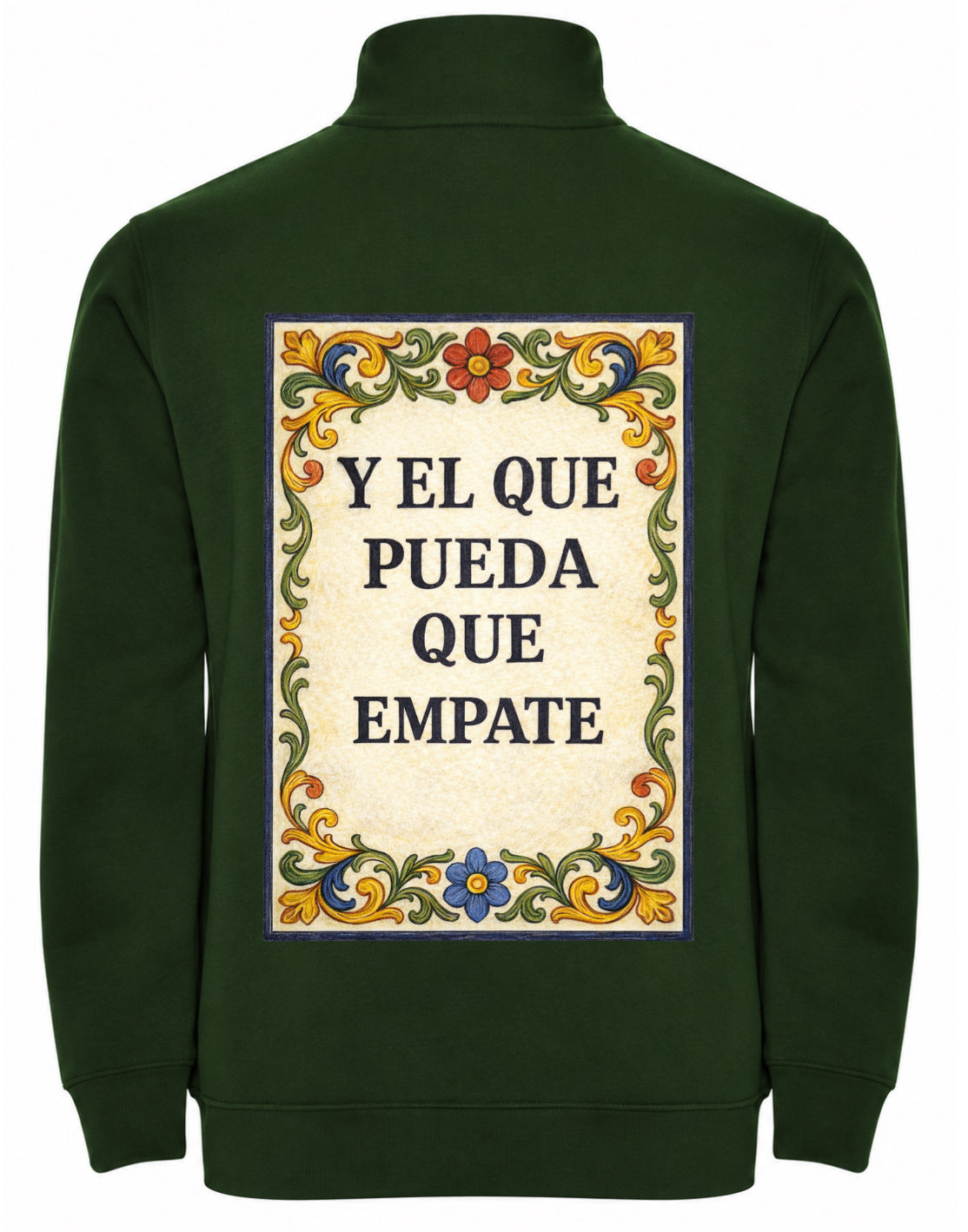 Sudadera media cremallera