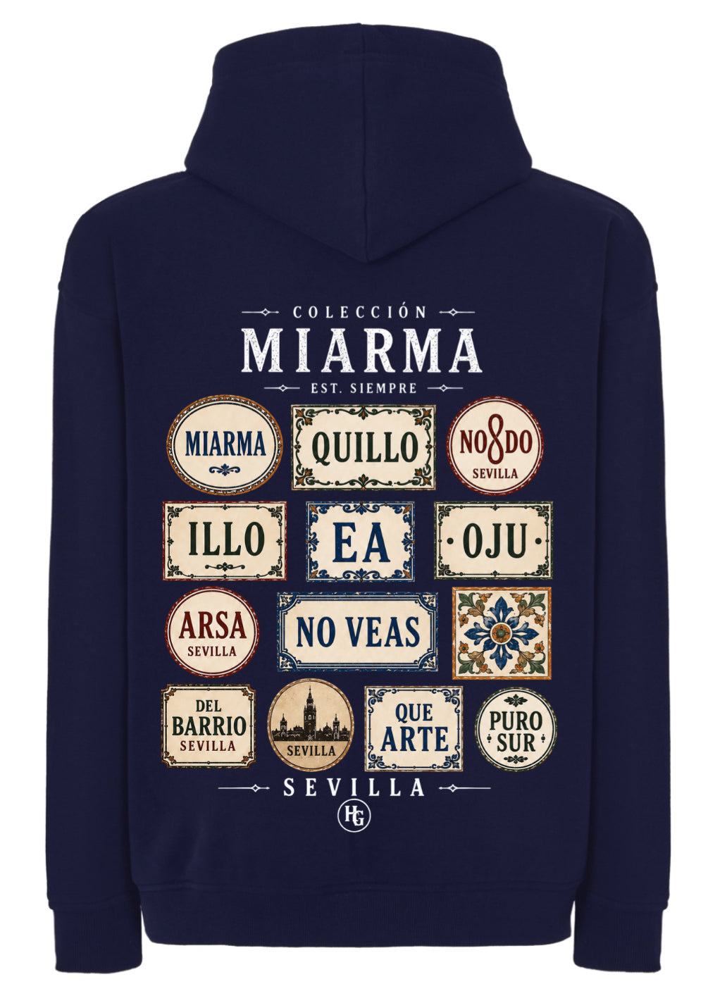 Sudadera capucha oversize miarma