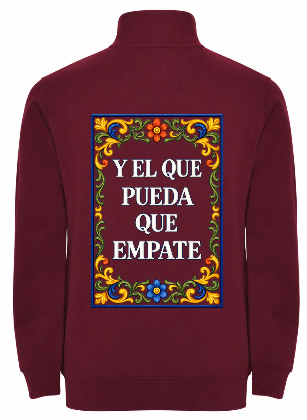 Sudadera media cremallera