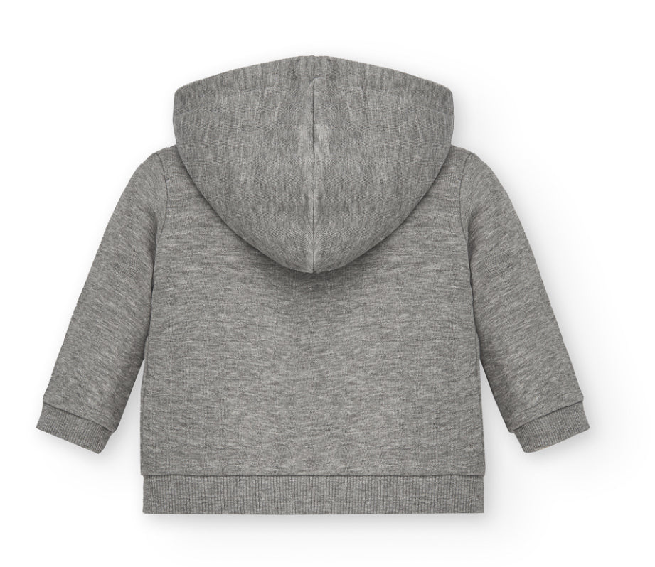 Sudadera capucha cremallera