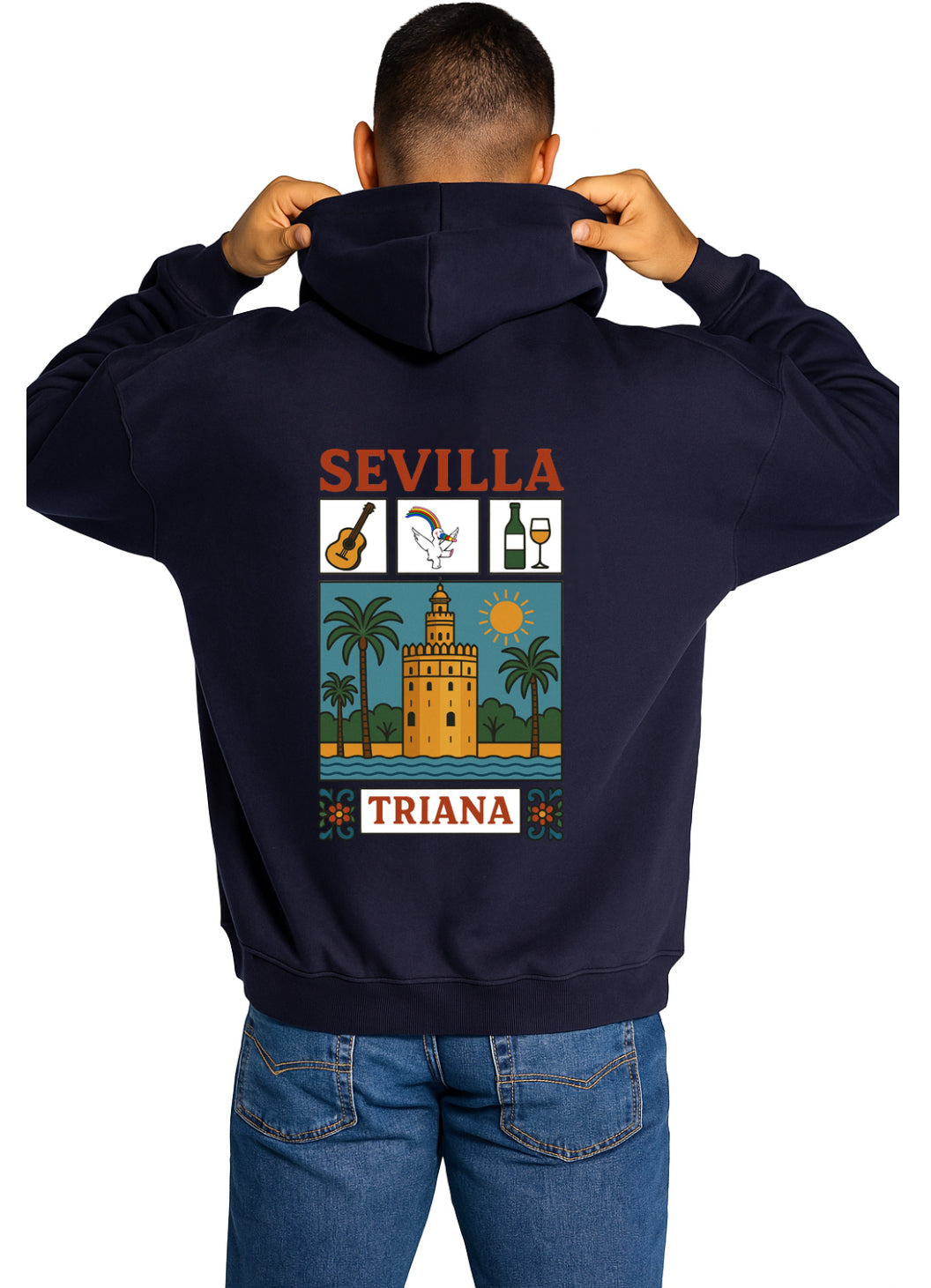 Sudadera Triana oversize