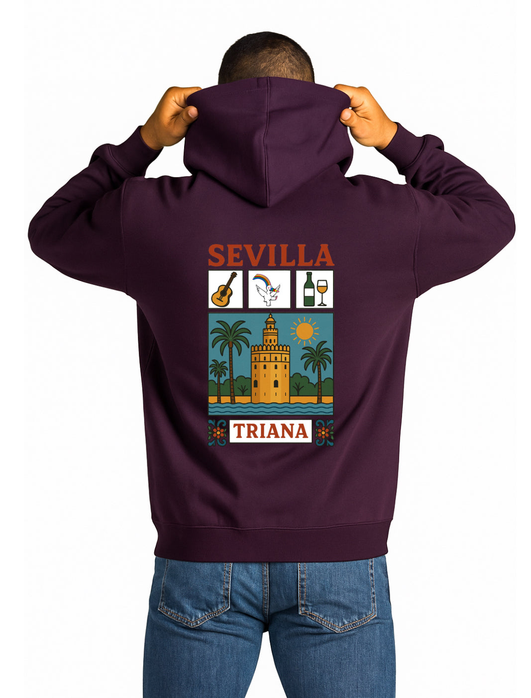 Sudadera Triana oversize