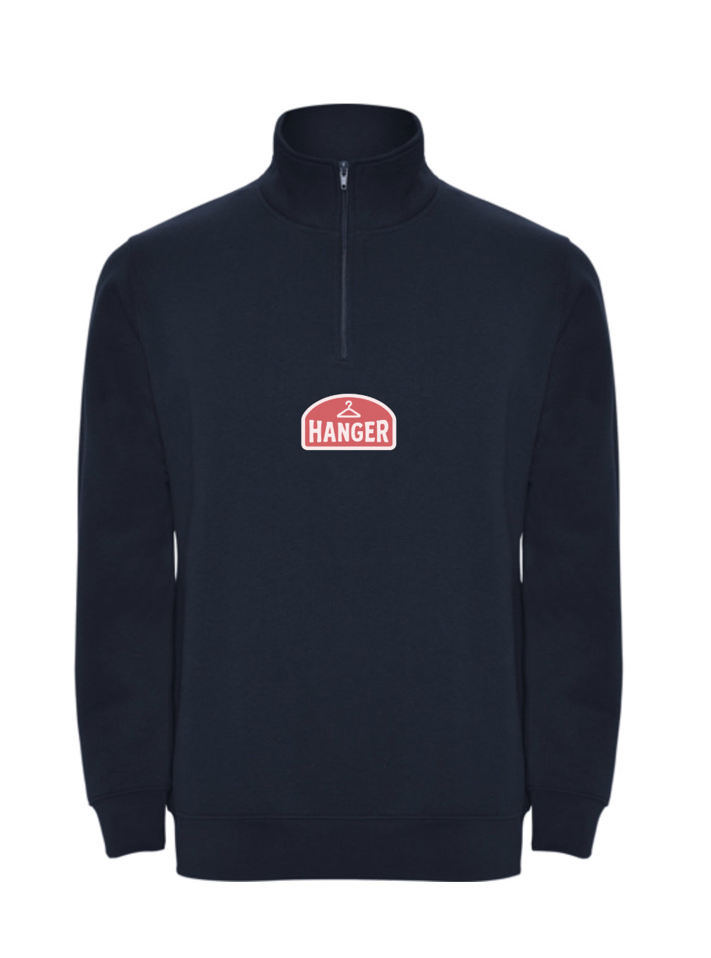 Sudadera hand-zip bordado