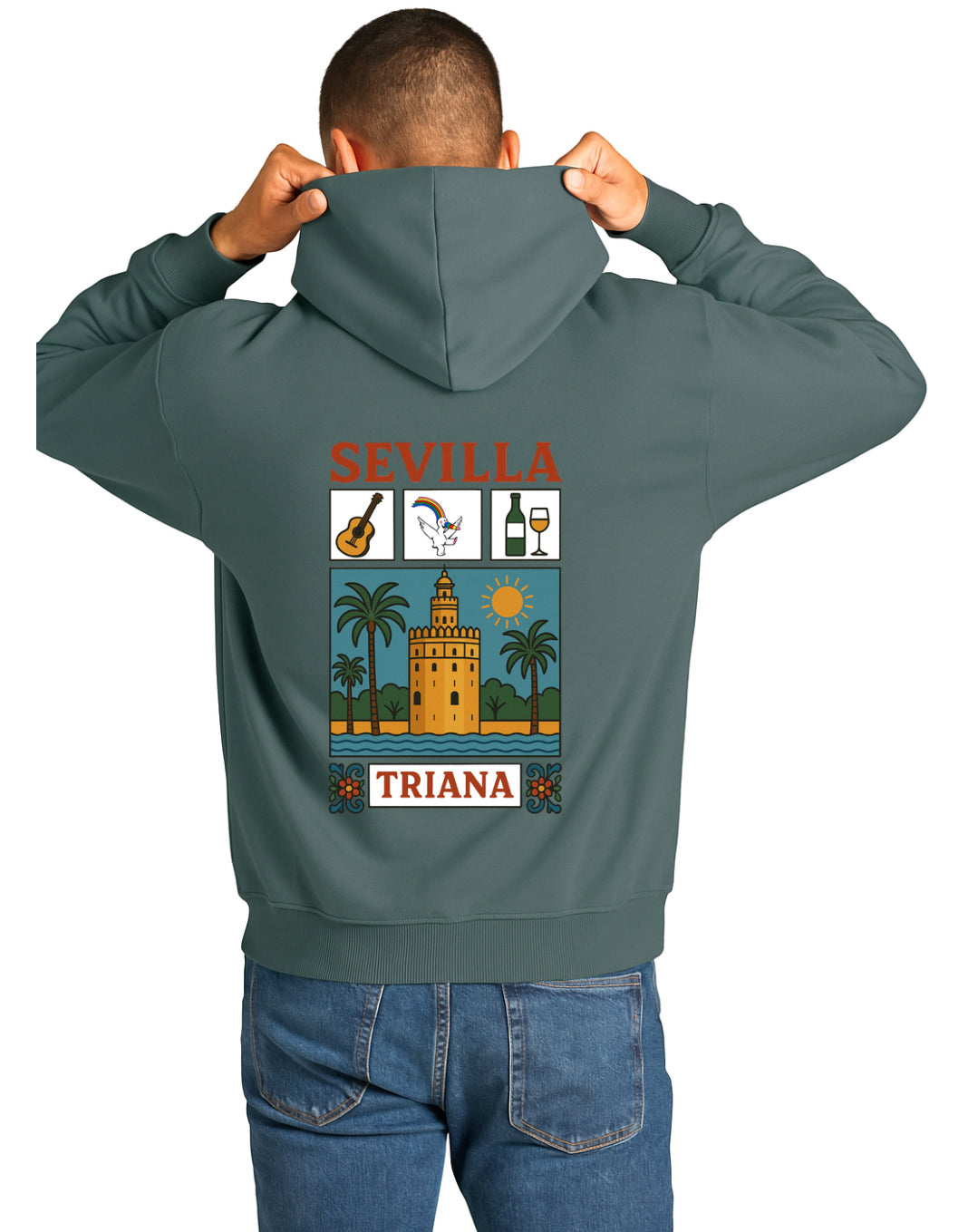 Sudadera Triana oversize