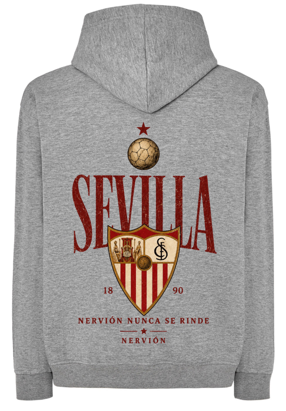 Sudadera sevilla capucha oversize