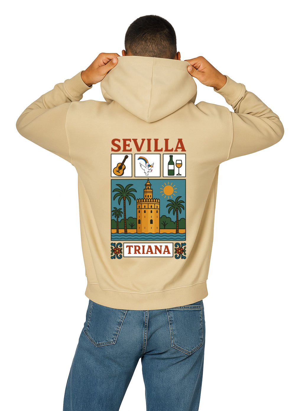 Sudadera Triana oversize