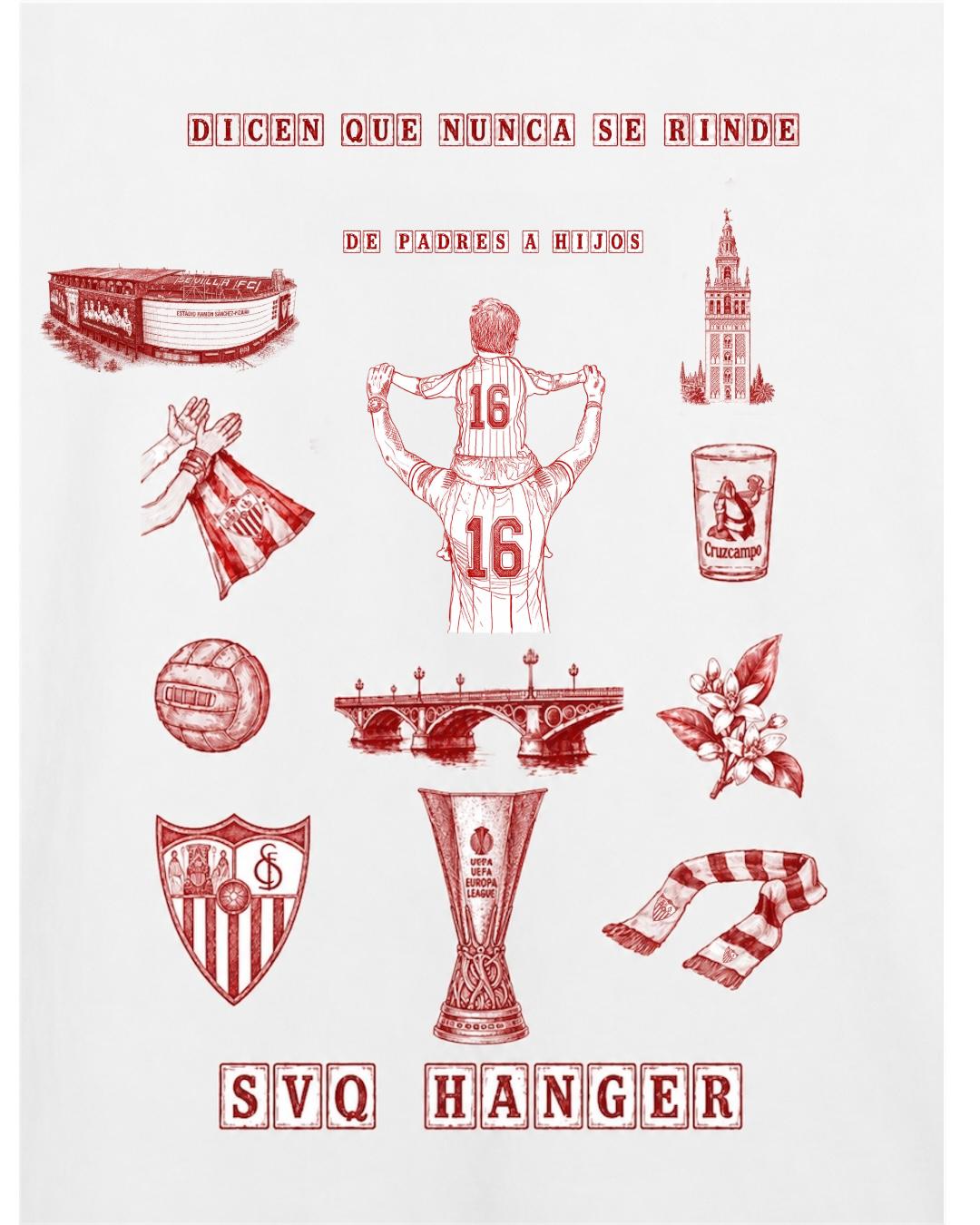 Camiseta Sevilla FC oversize / Regular